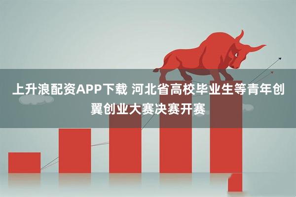 上升浪配资APP下载 河北省高校毕业生等青年创翼创业大赛决赛开赛